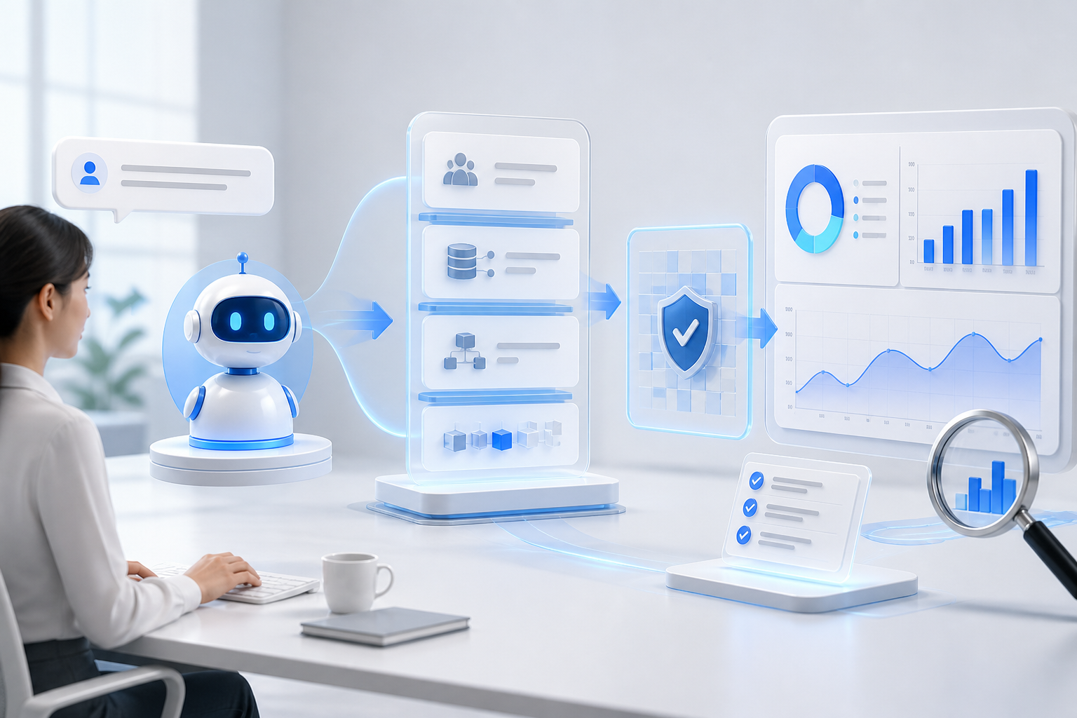 企业 AI 数据分析助手怎么做?指标口径、SQL 安全与结果校验指南主题配图1